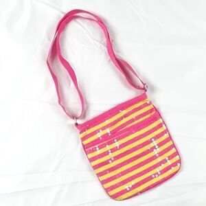 Girls Sequined Purse with Adjustable Strap